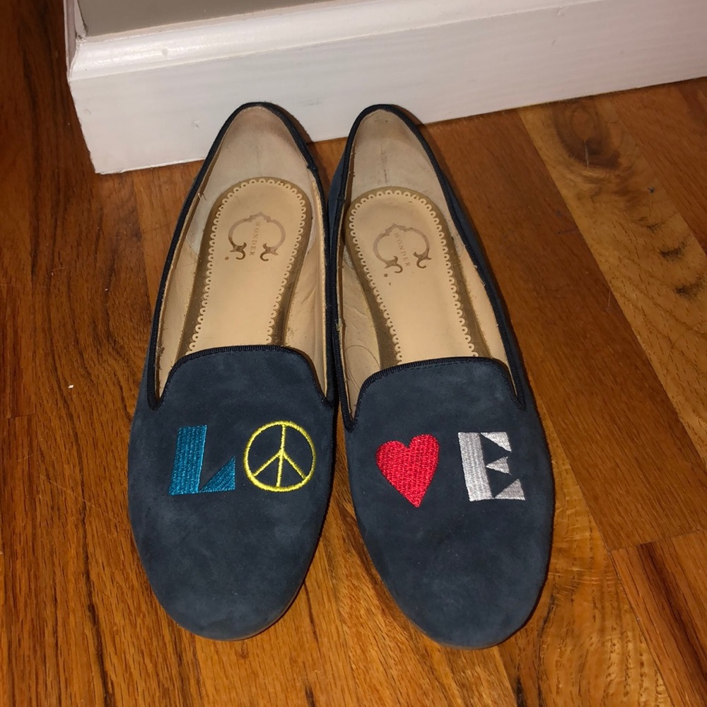 Barely worn C wonder LOVE flats